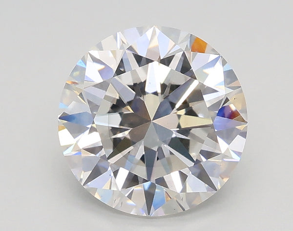 Lab-Grown 1.86 Carat Round Brilliant Diamond color F Clarity SI1, precious stones, engagement diamonds