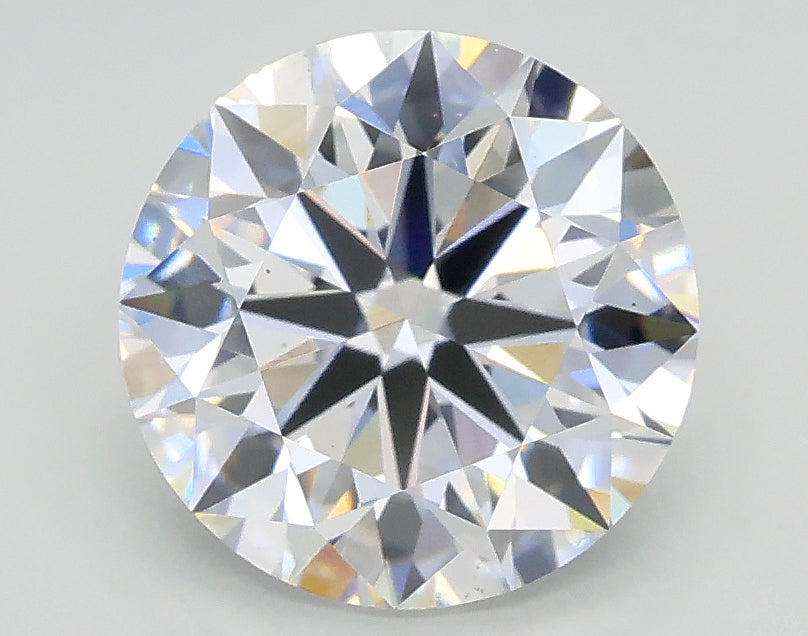Lab-Grown 1.86 Carat Round Brilliant Diamond color D Clarity VS2, precious stones, engagement diamonds