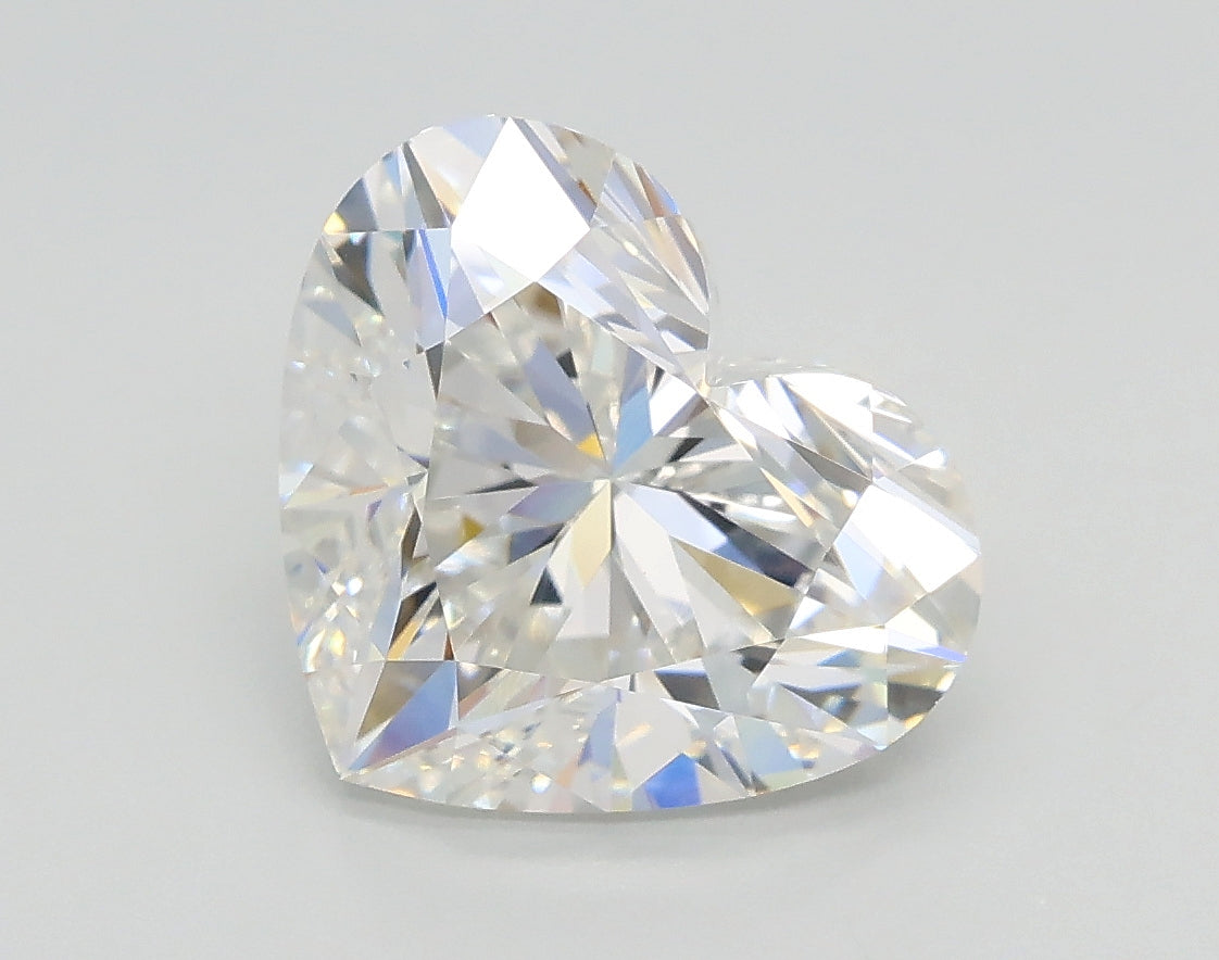 Lab-Grown 2.08 Carat Heart Shape Diamond color E Clarity VS1, precious stones, engagement diamonds