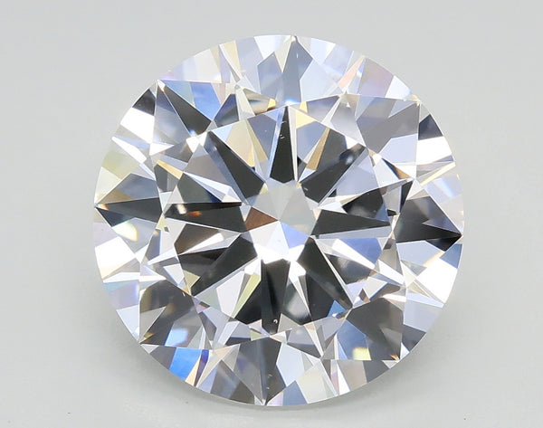 Lab-Grown 3.99 Carat Round Brilliant Diamond color E Clarity VS1, precious stones, engagement diamonds