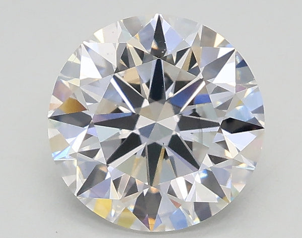 Lab-Grown 1.52 Carat Round Brilliant Diamond color F Clarity VS2, precious stones, engagement diamonds