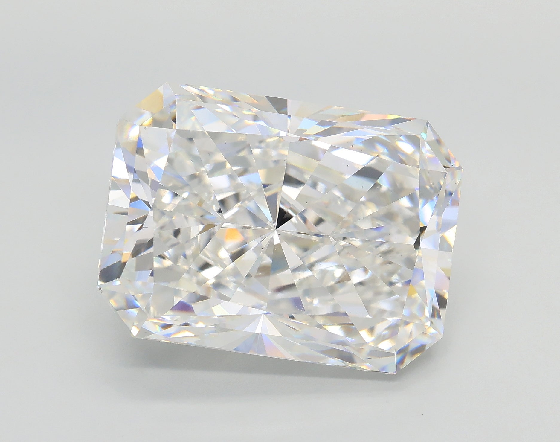Lab-Grown 13.02 Carat Radiant Cut Diamond color F Clarity VS1, precious stones, engagement diamonds