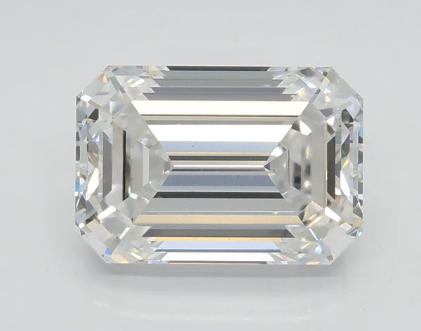 Lab-Grown 2.02 Carat Emerald Cut Diamond color D Clarity VVS1 With GIA Certificate, precious stones, engagement diamonds