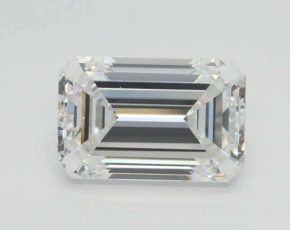 Lab-Grown 1.50 Carat Emerald Cut Diamond color E Clarity VVS2 With GIA Certificate, precious stones, engagement diamonds