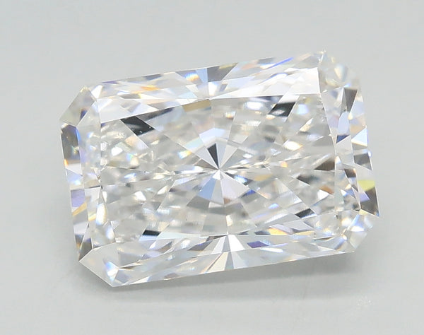 Lab-Grown 2.55 Carat Radiant Cut Diamond color E Clarity VS1 With GIA Certificate, precious stones, engagement diamonds