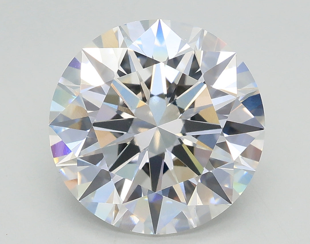 Lab-Grown 4.02 Carat Round Brilliant Diamond color E Clarity VS1, precious stones, engagement diamonds
