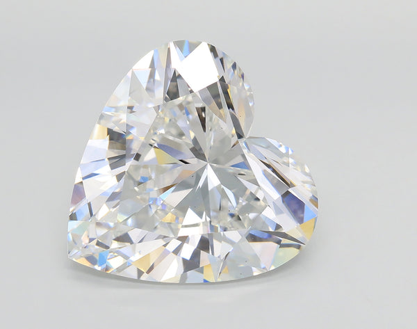 Lab-Grown 10.03 Carat Heart Shape Diamond color F Clarity VS1 With GIA Certificate, precious stones, engagement diamonds