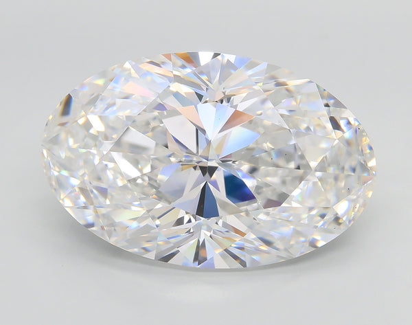 Lab-Grown 10.02 Carat Oval Shape Diamond color E Clarity VS2 With GIA Certificate, precious stones, engagement diamonds