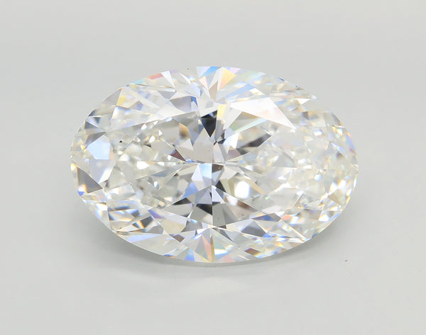 Lab-Grown 10.03 Carat Oval Shape Diamond color E Clarity VS1, precious stones, engagement diamonds