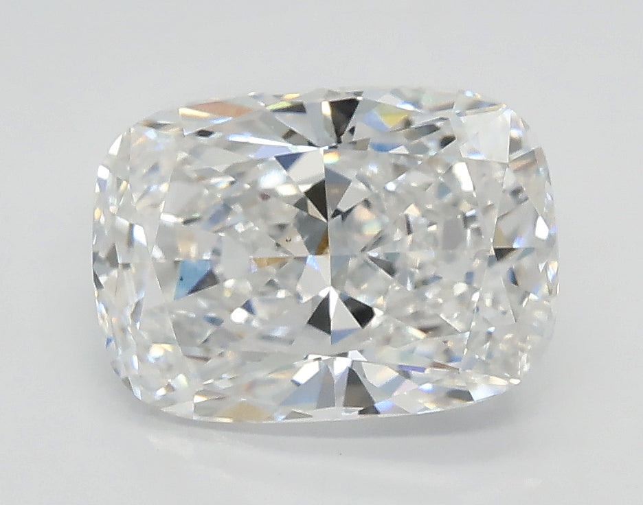 Lab-Grown 2.05 Carat Cushion Modified Brilliant Cut Diamond color D Clarity VS2 With GIA Certificate, precious stones, engagement diamonds