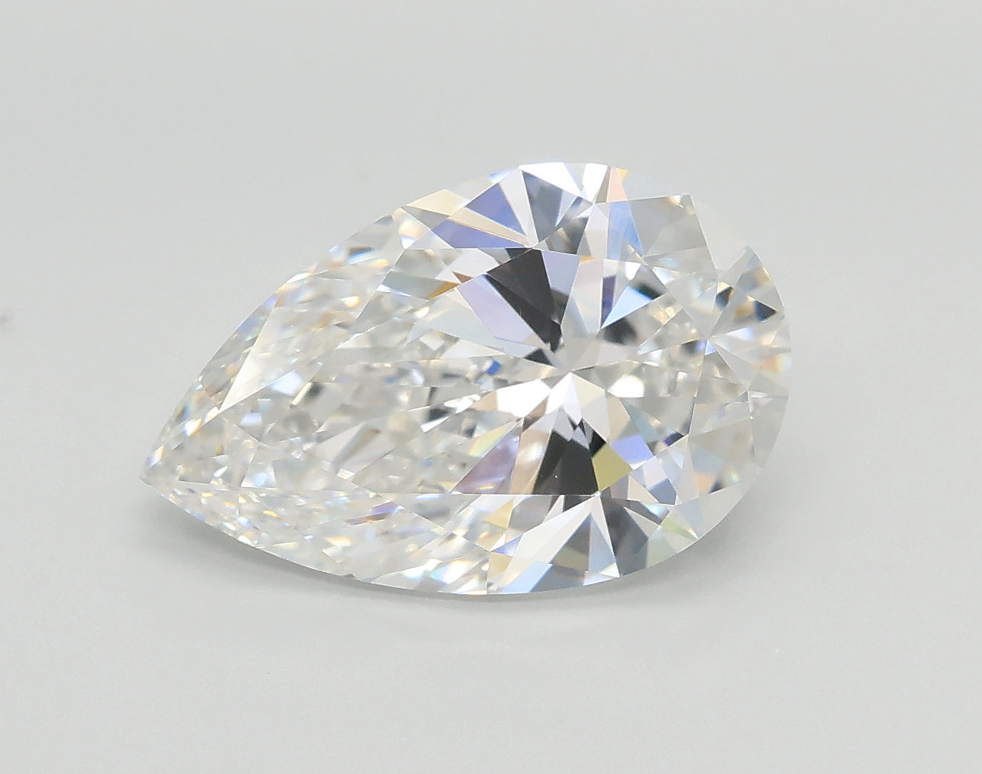 Lab-Grown 3.02 Carat Pear Shape Diamond color E Clarity VS1 With GIA Certificate, precious stones, engagement diamonds