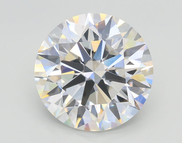 Lab-Grown 5.06 Carat Round Brilliant Diamond color F Clarity VS1, precious stones, engagement diamonds