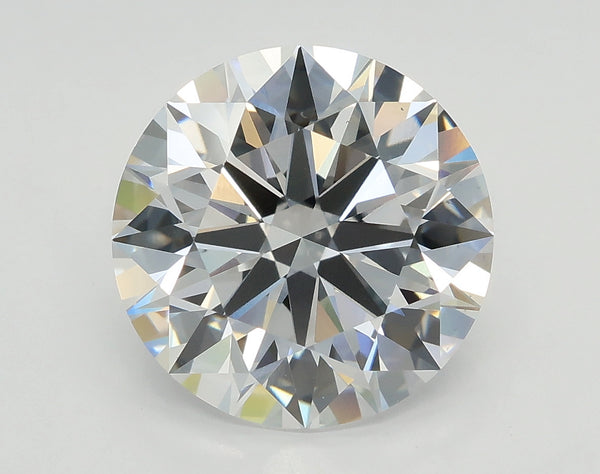 Lab-Grown 4.01 Carat Round Brilliant Diamond color D Clarity VS2 With GIA Certificate, precious stones, engagement diamonds
