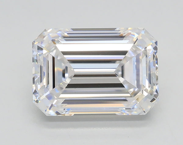 Lab-Grown 3.04 Carat Emerald Cut Diamond color D Clarity VS1 With GIA Certificate, precious stones, engagement diamonds