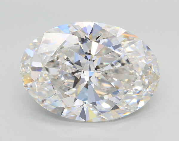 Lab-Grown 10.03 Carat Oval Shape Diamond color G Clarity VS1 With GIA Certificate, precious stones, engagement diamonds
