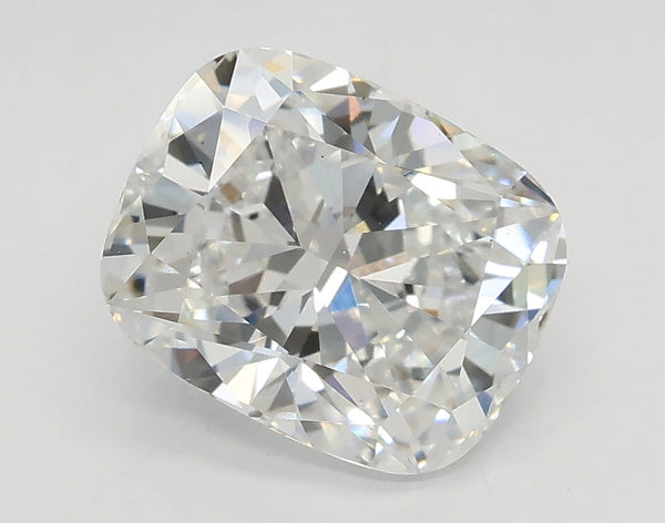 Lab-Grown 2.04 Carat Cushion Modified Brilliant Cut Diamond color D Clarity VS1 With GIA Certificate, precious stones, engagement diamonds