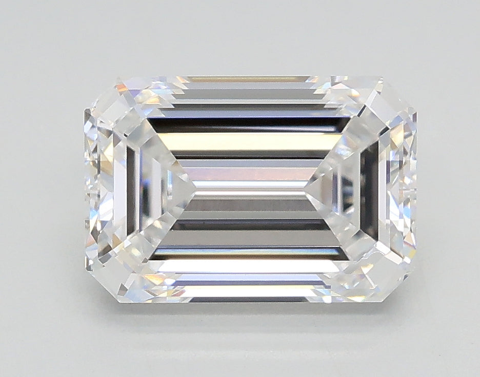 Lab-Grown 2.05 Carat Emerald Cut Diamond color E Clarity VS1 With GIA Certificate, precious stones, engagement diamonds