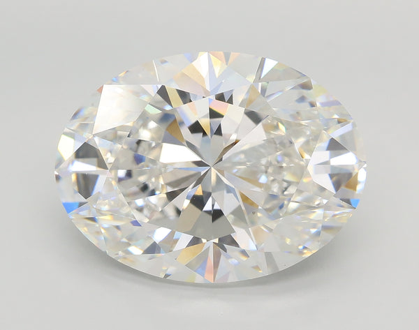 Lab-Grown 10.04 Carat Oval Shape Diamond color F Clarity VS1, precious stones, engagement diamonds