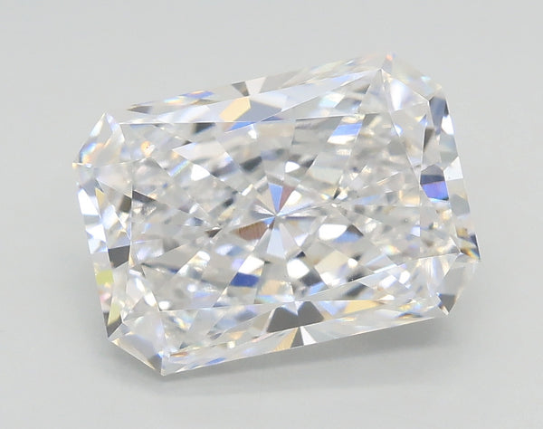 Lab-Grown 3.01 Carat Radiant Cut Diamond color D Clarity VS1, precious stones, engagement diamonds