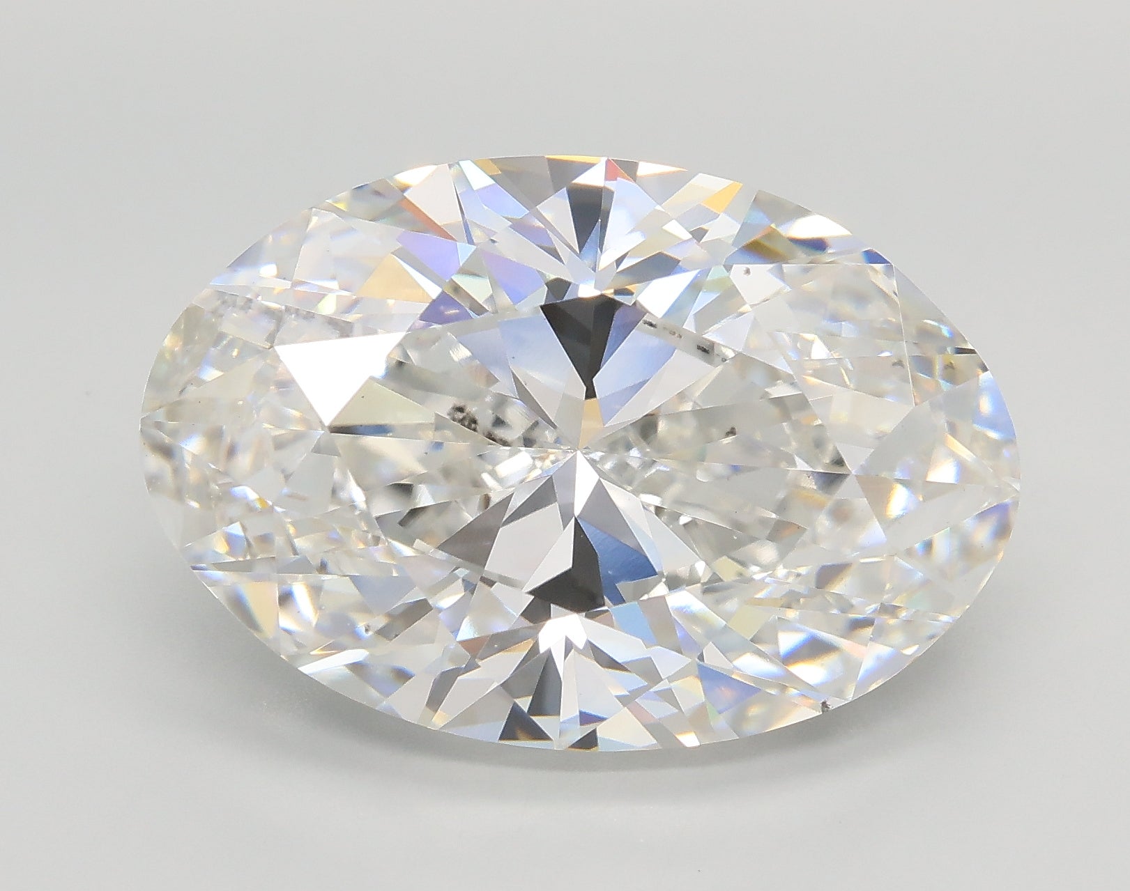 Lab-Grown 10.01 Carat Oval Shape Diamond color F Clarity VS1, precious stones, engagement diamonds