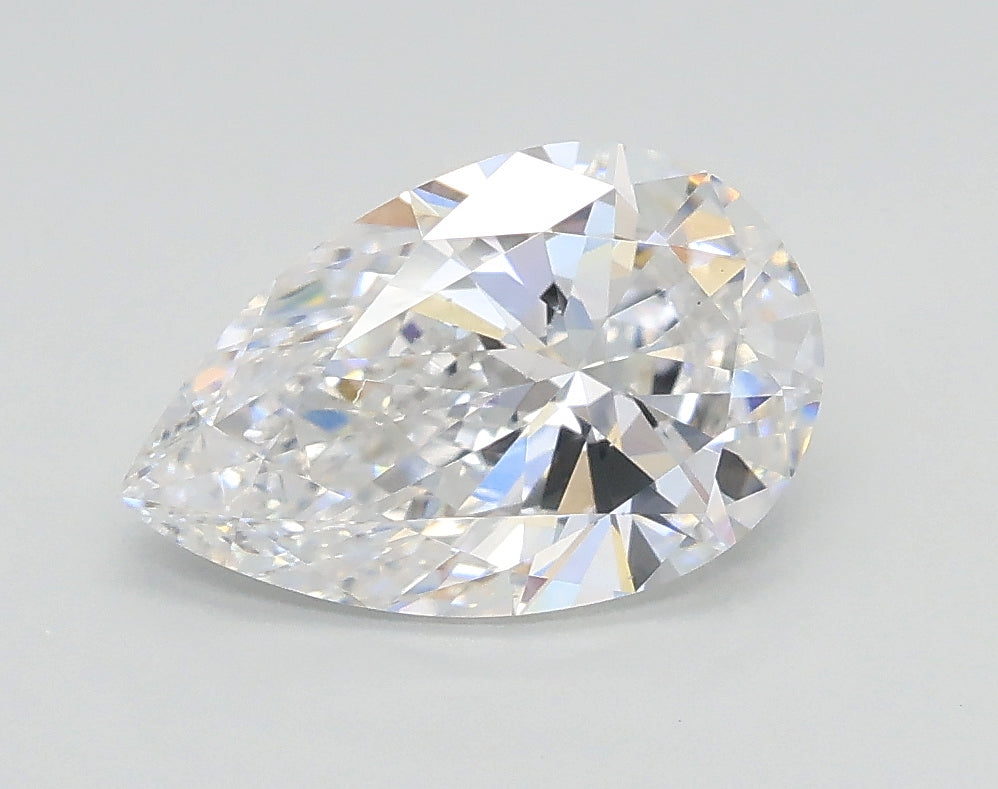 Lab-Grown 1.05 Carat Pear Shape Diamond color E Clarity VS2, precious stones, engagement diamonds