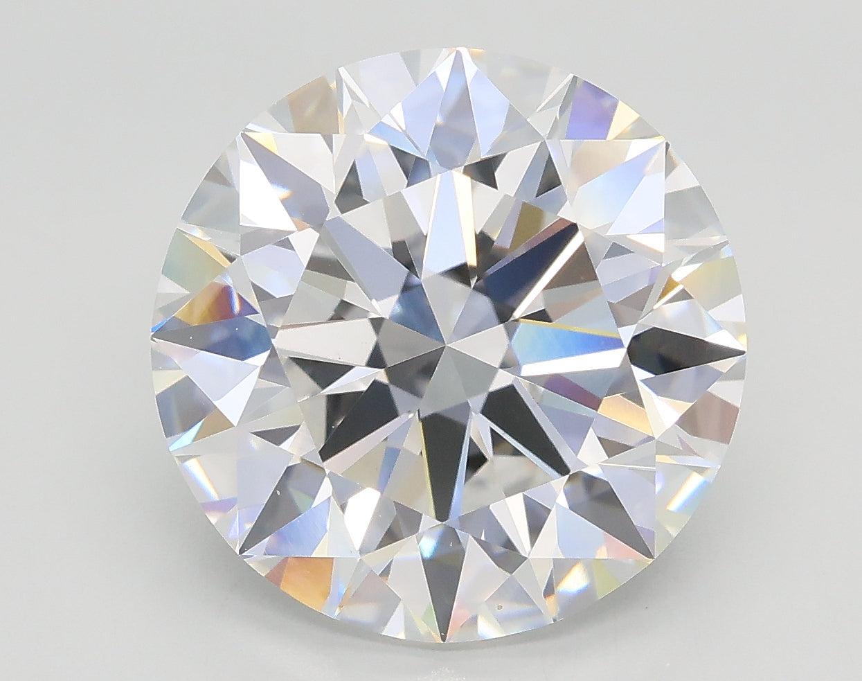 Lab-Grown 6.02 Carat Round Brilliant Diamond color E Clarity VS1 With GIA Certificate, precious stones, engagement diamonds