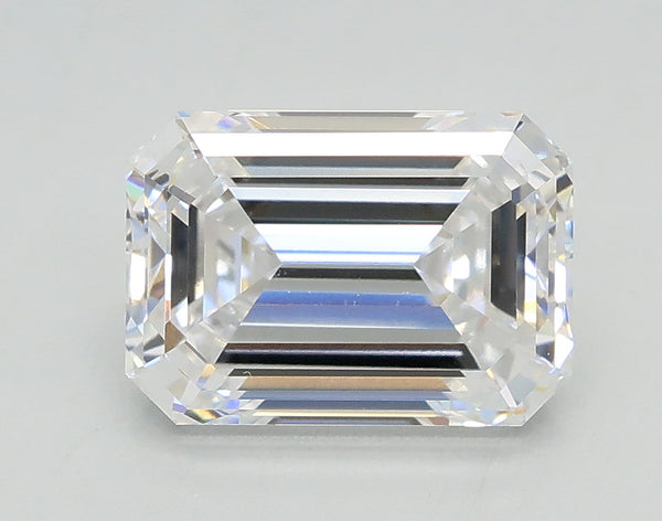 Lab-Grown 2.04 Carat Emerald Cut Diamond color E Clarity VS1 With GIA Certificate, precious stones, engagement diamonds