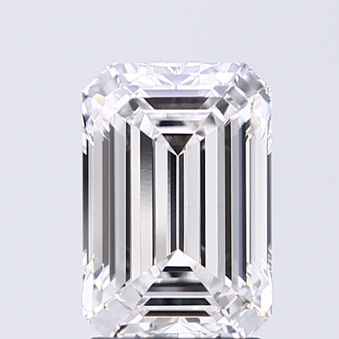 Lab-Grown 2.03 Carat Emerald Cut Diamond color F Clarity VVS2 With GIA Certificate, precious stones, engagement diamonds