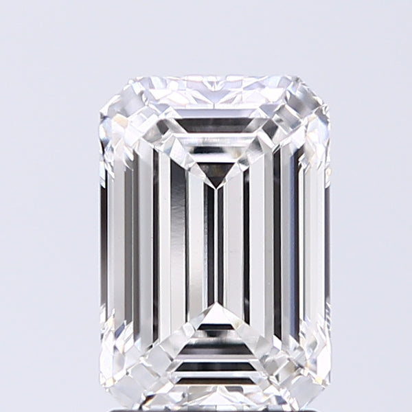 Lab-Grown 2.03 Carat Emerald Cut Diamond color F Clarity VVS2 With GIA Certificate, precious stones, engagement diamonds