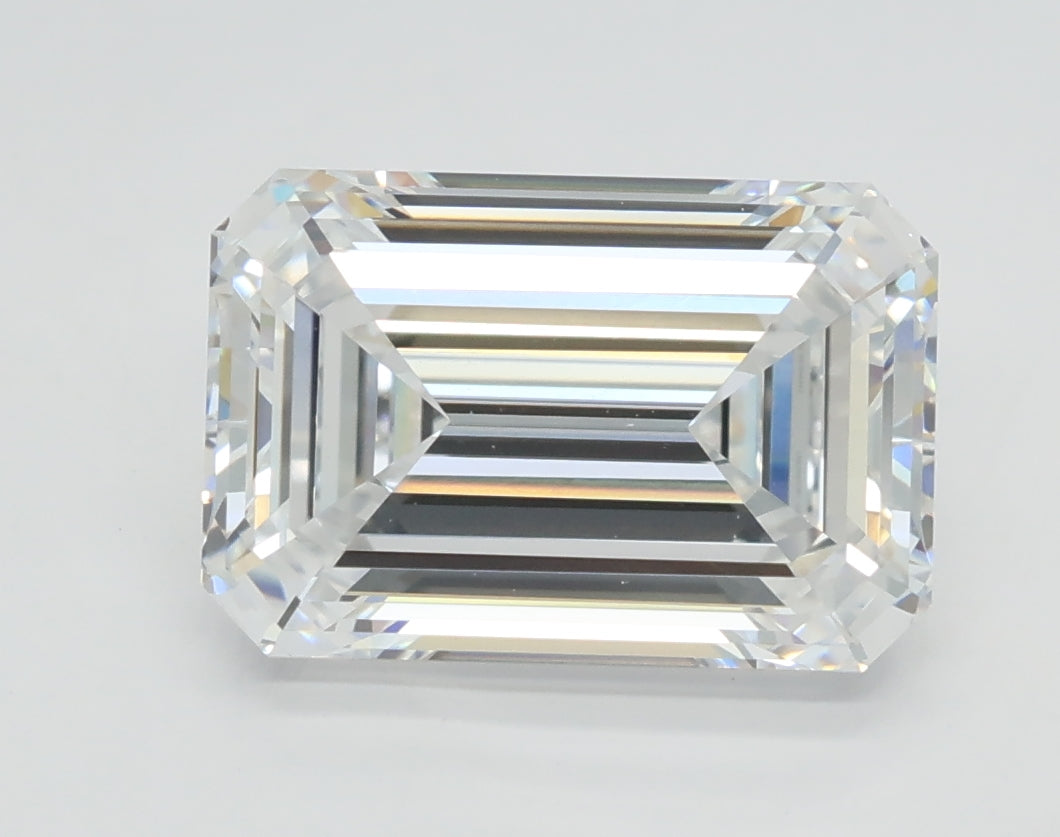 Lab-Grown 2.03 Carat Emerald Cut Diamond color E Clarity VVS2 With GIA Certificate, precious stones, engagement diamonds