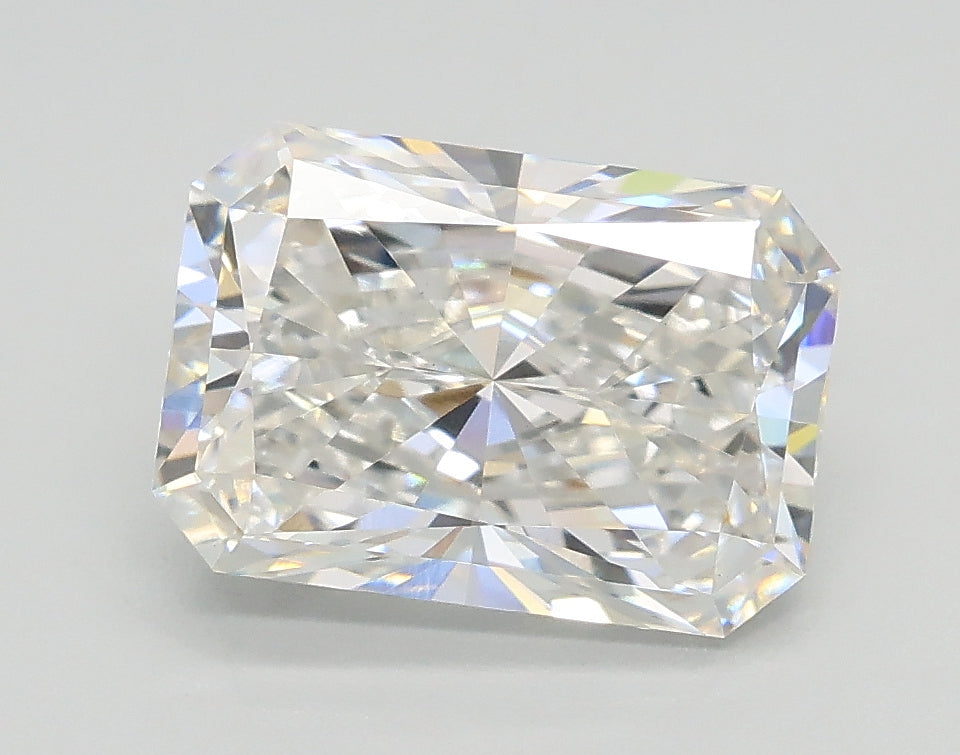 Lab-Grown 2.02 Carat Radiant Cut Diamond color F Clarity VS1, precious stones, engagement diamonds