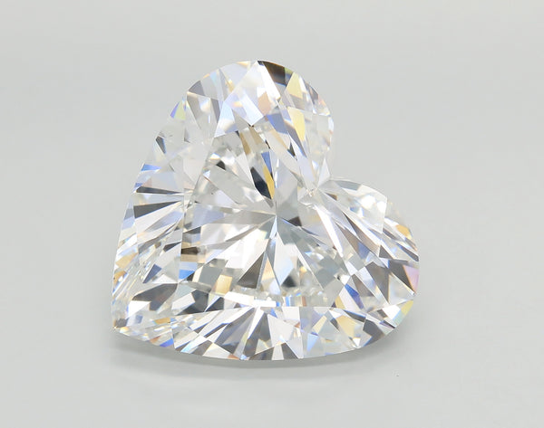 Lab-Grown 10.02 Carat Heart Shape Diamond color F Clarity VS2 With GIA Certificate, precious stones, engagement diamonds