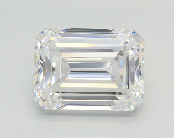 Lab-Grown 8.02 Carat Emerald Cut Diamond color E Clarity VVS2 With GIA Certificate, precious stones, engagement diamonds