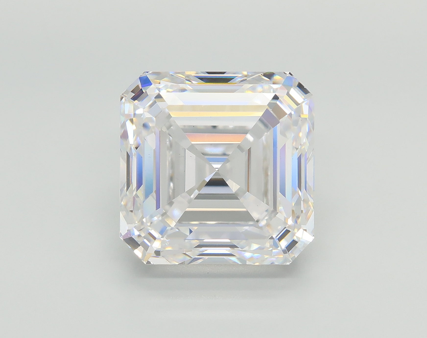 Lab-Grown 8.01 Carat Asscher Cut Diamond color D Clarity VS1 With GIA Certificate, precious stones, engagement diamonds