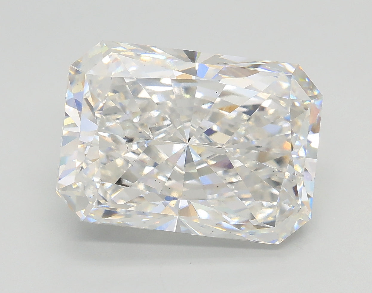 Lab-Grown 5.03 Carat Radiant Cut Diamond color E Clarity VS2, precious stones, engagement diamonds