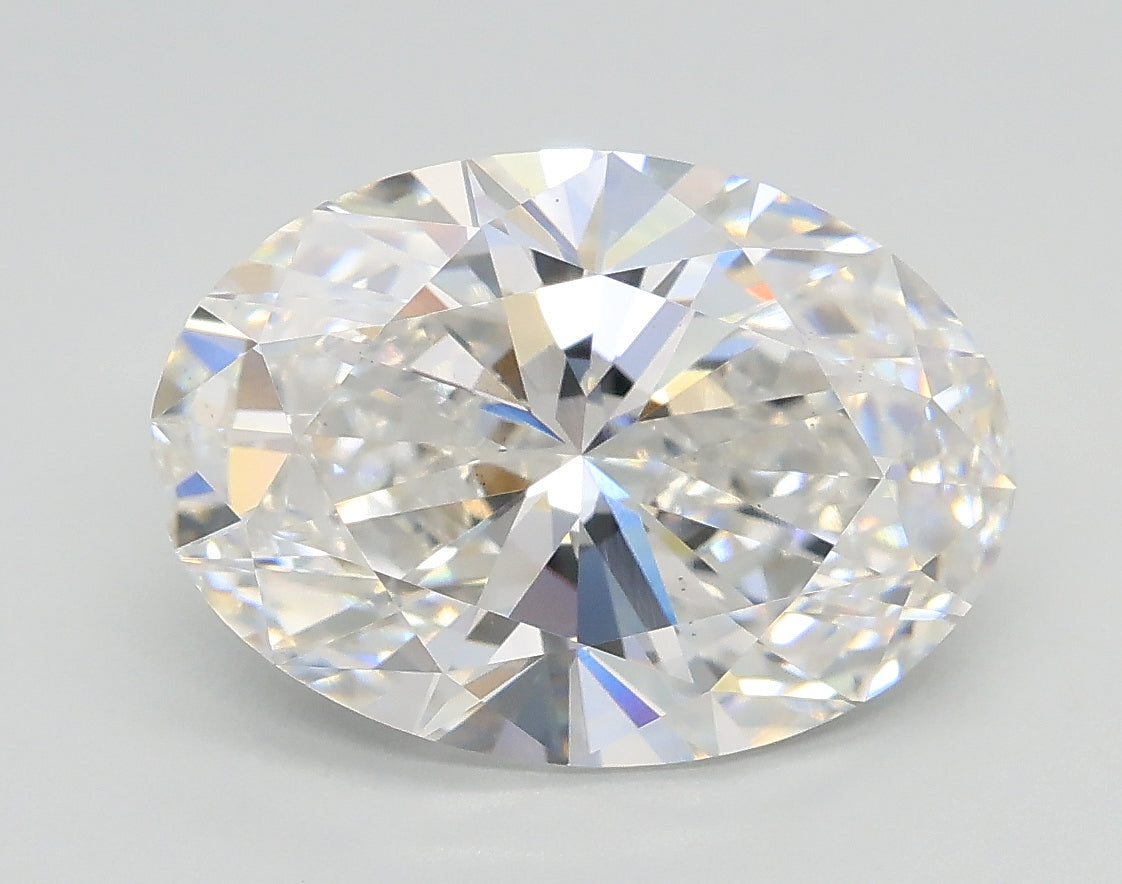 Lab-Grown 3.02 Carat Oval Shape Diamond color F Clarity VS2, precious stones, engagement diamonds