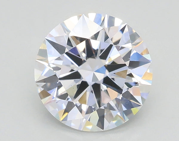 Lab-Grown 1.27 Carat Round Brilliant Diamond color D Clarity VS2, precious stones, engagement diamonds