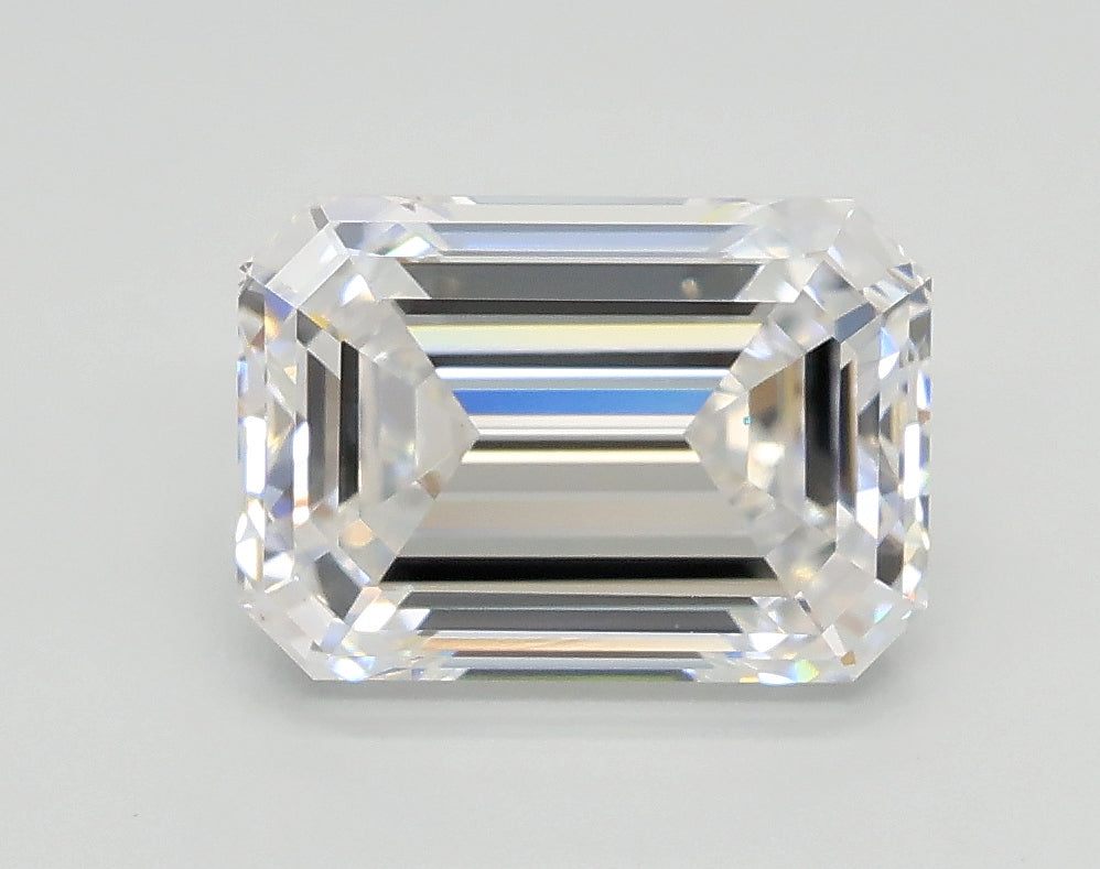 Lab-Grown 2.02 Carat Emerald Cut Diamond color E Clarity VVS2 With GIA Certificate, precious stones, engagement diamonds