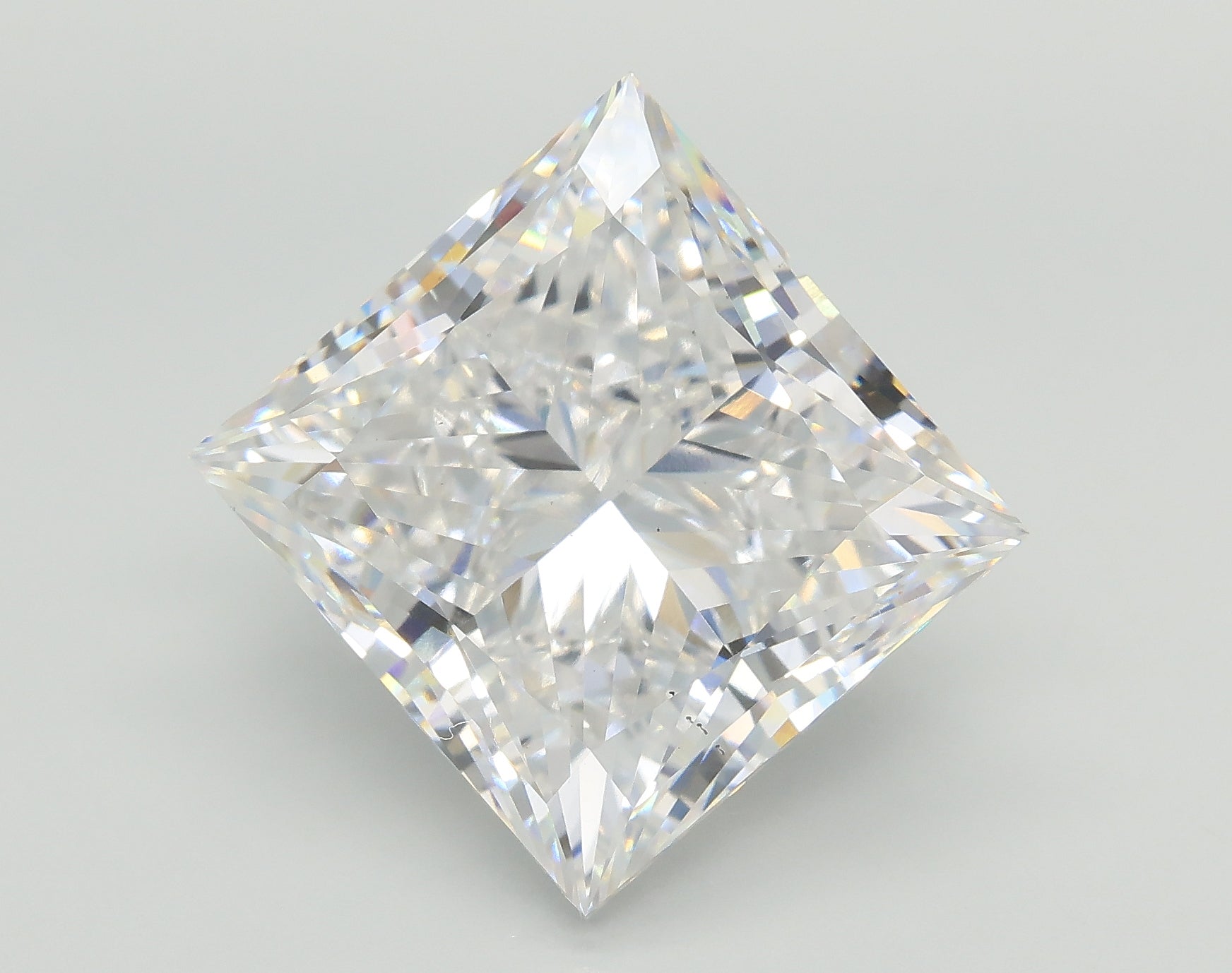 Lab-Grown 10.02 Carat Princess Cut Diamond color E Clarity VS2, precious stones, engagement diamonds