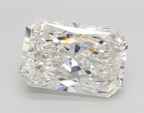 Lab-Grown 4.02 Carat Radiant Cut Diamond color F Clarity VS1, precious stones, engagement diamonds