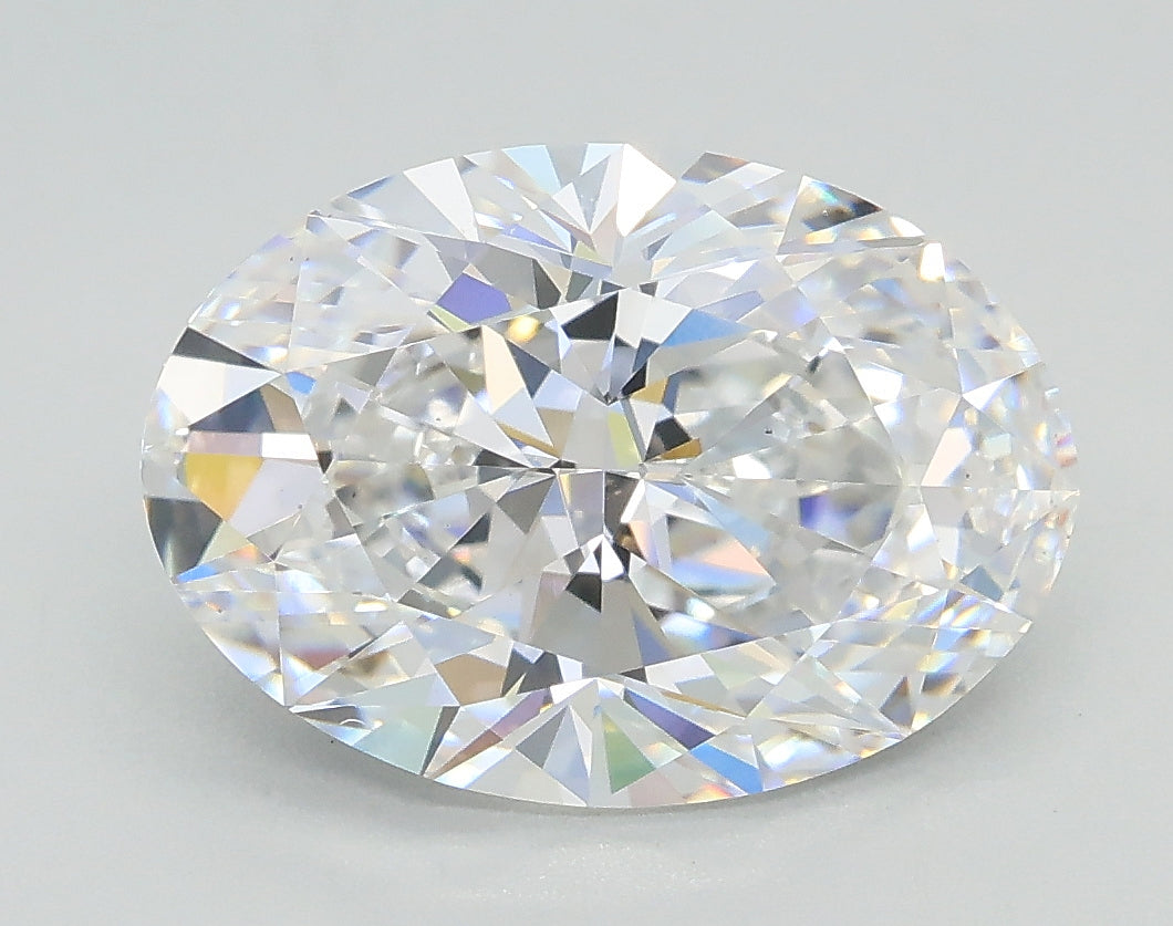 Lab-Grown 3.05 Carat Oval Shape Diamond color E Clarity VS2 With GIA Certificate, precious stones, engagement diamonds
