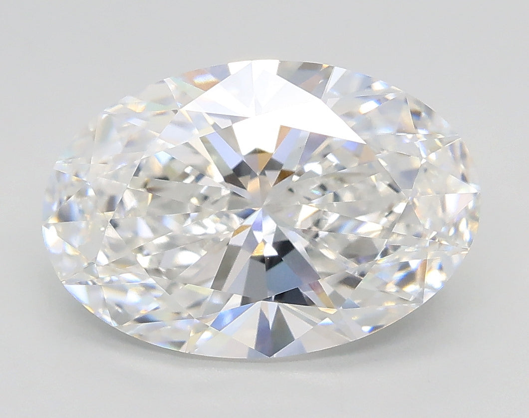 Lab-Grown 3.01 Carat Oval Shape Diamond color E Clarity VVS2 With GIA Certificate, precious stones, engagement diamonds