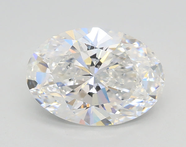 Lab-Grown 2.01 Carat Oval Shape Diamond color E Clarity VS2 With GIA Certificate, precious stones, engagement diamonds