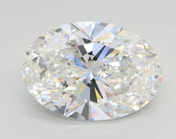 Lab-Grown 4.02 Carat Oval Shape Diamond color E Clarity VS1, precious stones, engagement diamonds
