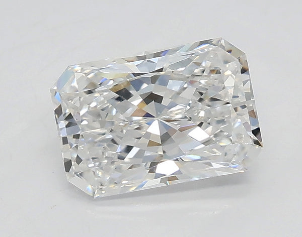 Lab-Grown 1.01 Carat Radiant Cut Diamond color D Clarity VS1 With GIA Certificate, precious stones, engagement diamonds