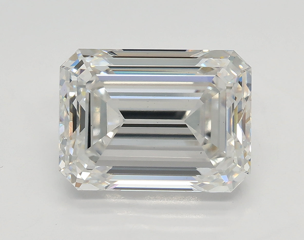 Lab-Grown 4.01 Carat Emerald Cut Diamond color E Clarity VS2, precious stones, engagement diamonds