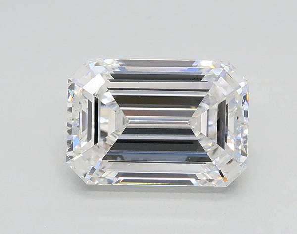 Lab-Grown 2.05 Carat Emerald Cut Diamond color D Clarity VS2 With GIA Certificate, precious stones, engagement diamonds