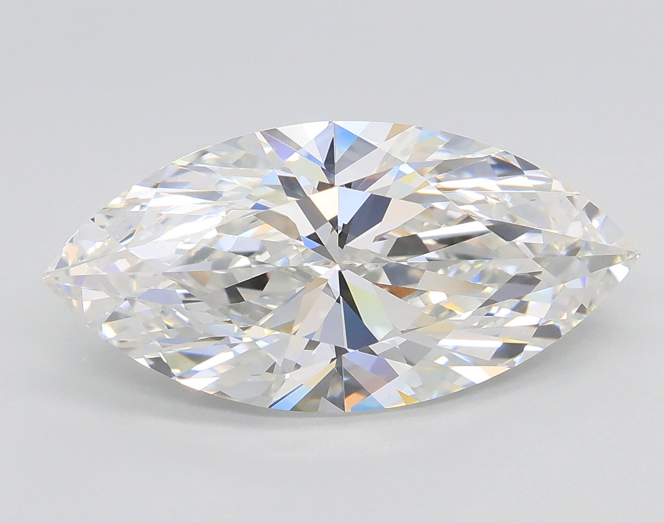 Lab-Grown 4.03 Carat Marquis Shape Diamond color F Clarity VVS2 With GIA Certificate, precious stones, engagement diamonds