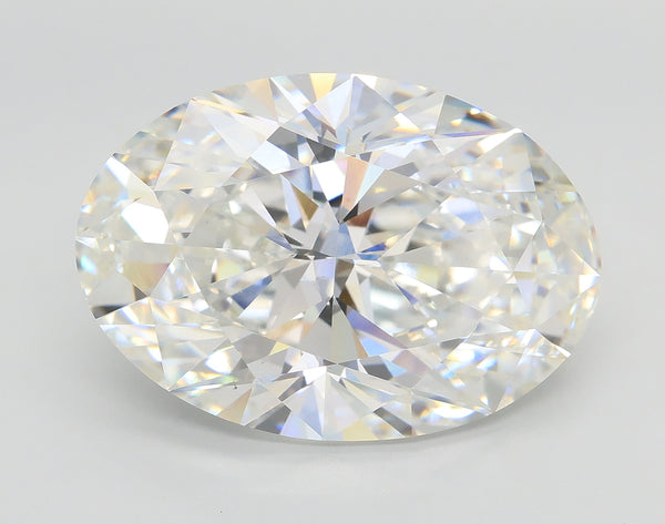 Lab-Grown 10.01 Carat Oval Shape Diamond color F Clarity VS1, precious stones, engagement diamonds