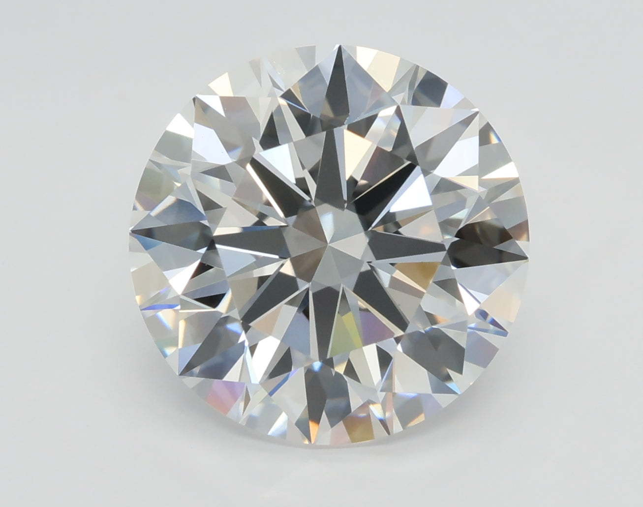 Lab-Grown 5.03 Carat Round Brilliant Diamond color E Clarity VVS2 With GIA Certificate, precious stones, engagement diamonds